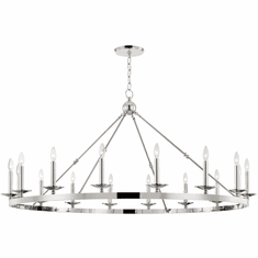 Hudson Valley 3216-PN Allendale Modern Polished Nickel Lighting Chandelier