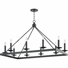 Hudson Valley 3244-AOB Allendale Contemporary Aged Old Bronze Kitchen Island Light Fixture