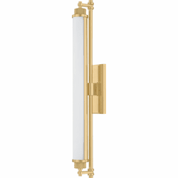 Hudson Valley 4728-AGB Plandome Contemporary Aged Brass LED 28" Bath Wall Sconce