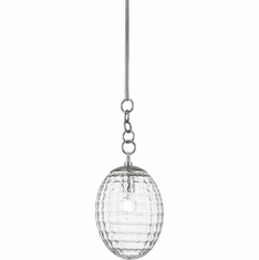 Hudson Valley 4908-PN Venice Modern Polished Nickel Mini Pendant Lighting