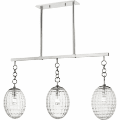 Hudson Valley 4940-PN Venice Modern Polished Nickel Island Light Fixture