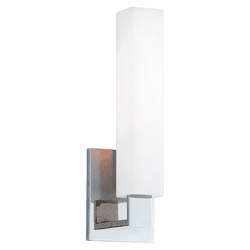 Hudson Valley 550-PN Livingston Polished Nickel Finish 12 Inch Tall Bath Light Fixture