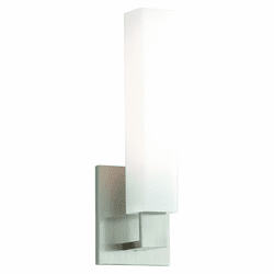 Hudson Valley 550-SN Livingston Satin Nickel Finish 12 Inch Tall Bathroom Wall Lighting