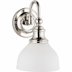 Hudson Valley 5901-PN Sutton Vintage Polished Nickel Wall Light Fixture