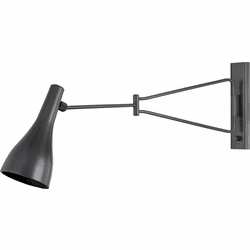 Hudson Valley 6216-DB Northford Contemporary Distressed Bronze Swing Arm Wall Lamp