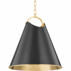 Hudson Valley 6218-AOB Burnbay Contemporary Aged Old Bronze 18" Drop Ceiling Lighting