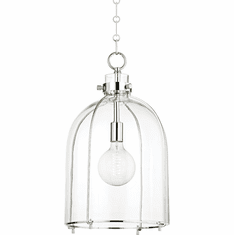 Hudson Valley 7306-PN Eldridge Modern Polished Nickel Pendant Light