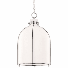 Hudson Valley 7314-PN Eldridge Modern Polished Nickel Hanging Light