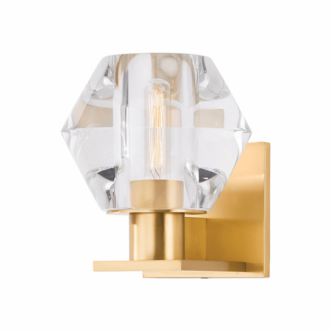 Hudson Valley 7408-AGB Cooperstown Contemporary Aged Brass Wall Lighting