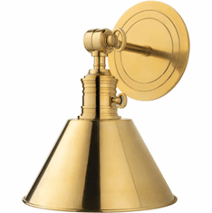 Hudson Valley 8321-AGB Garden City Retro Aged Brass Lighting Wall Sconce
