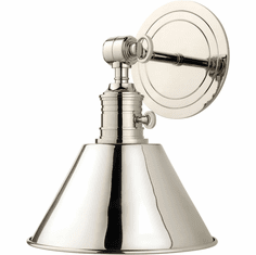 Hudson Valley 8321-PN Garden City Retro Polished Nickel Wall Mounted Lamp