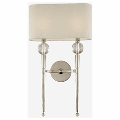 Hudson Valley 8422PN Rockland 2-Lamp Contemporary Wall Sconce