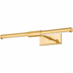 Hudson Valley 8515-AGB Melbourne Modern Aged Brass LED 16" Art Lighting Fixture