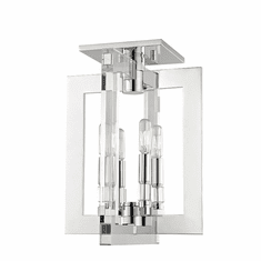 Hudson Valley 9311-PN Wellington Contemporary Polished Nickel Overhead Light Fixture