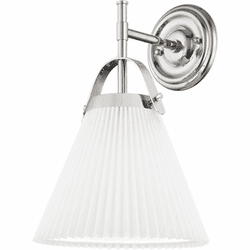Hudson Valley 9610-PN Aldridge Polished Nickel Lighting Sconce