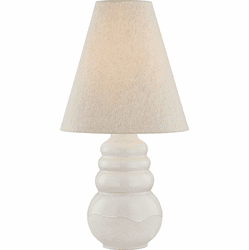 Hudson Valley CBL8230-AGB/CEW Tybee Contemporary Aged Brass / Ceramic Elemental White Table Lighting