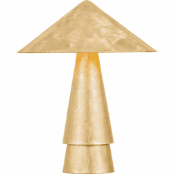 Hudson Valley L2522-VGL Foxton Modern Vintage Gold Leaf Lighting Table Lamp