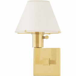 Hudson Valley MDS130-AGB Leeds Aged Brass Lighting Sconce