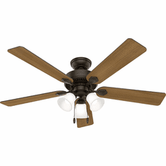 Hunter 50887 Swanson New Bronze LED 52" Home Ceiling Fan