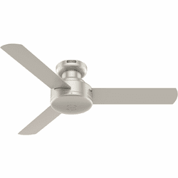 Hunter 52403 Presto Modern Matte Nickel 44" Home Ceiling Fan