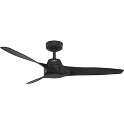 Hunter 52616 Mosley Contemporary Matte Black Home Ceiling Fan