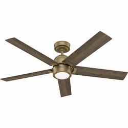 Hunter 52849 Erling Modern Luxe Gold 52" Home Ceiling Fan