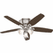 Hunter 53328 Builder Low Profile Brazilian Cherry / Harvest Mahogany 52" Home Ceiling Fan - alt