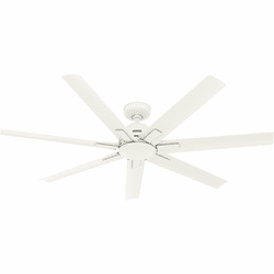 Hunter 53436 Downtown Contemporary Matte White 60" Ceiling Fan