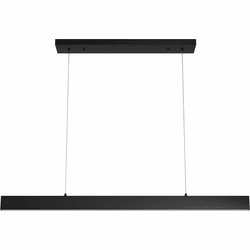 Hunter Lighting 13122 Canoga Contemporary Matte Black LED Island Light Fixture