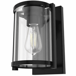 Hunter Lighting 19125 Astwood Modern Matte Black Lighting Wall Sconce
