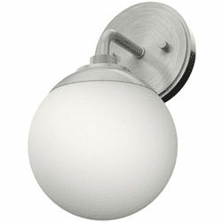 Hunter Lighting 19176 Hepburn Modern Brushed Nickel Lighting Wall Sconce