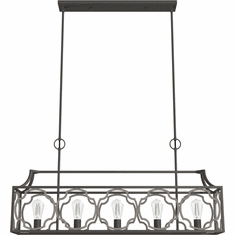 Hunter Lighting 19232 Stone Creek Contemporary Noble Bronze Kitchen Island Light Fixture