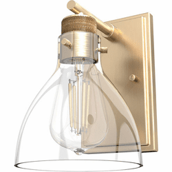 Hunter Lighting 19299 Van Nuys Contemporary Alturas Gold Light Sconce