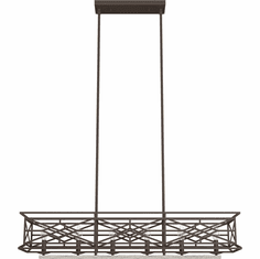 Hunter Lighting 19333 Langwood Modern Onyx Bengal Kitchen Island Light