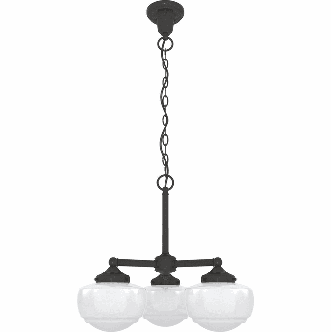 Hunter Lighting 19357 Saddle Creek Contemporary Mini Hanging Chandelier
