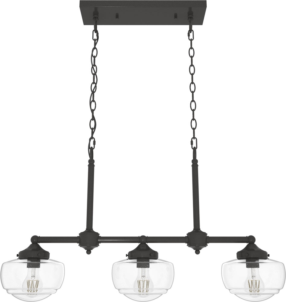 Hunter Lighting 19491 Saddle Creek Modern Island Light Fixture - HNL-19491