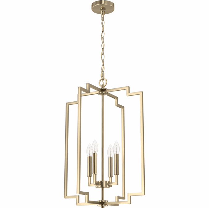 Hunter Lighting 19576 Zoanne Contemporary 18.5" Foyer Lighting Fixture