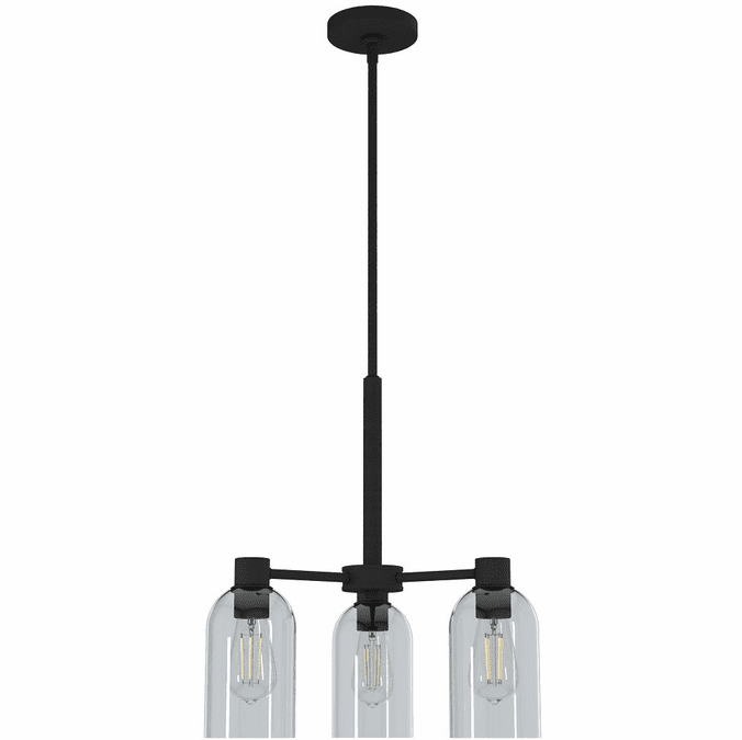 Hunter Lighting 19707 Lochemeade Natural Iron Mini Chandelier Lighting