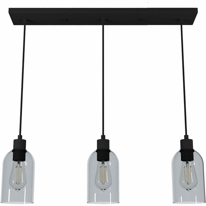 Hunter Lighting 19717 Lochemeade Natural Iron Multi Pendant Lighting
