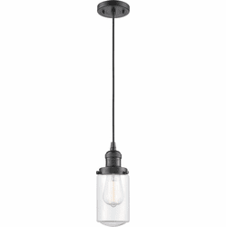 Innovations 201C-OB-G312 Franklin Restoration Dover Oil Rubbed Bronze LED Mini Drop Ceiling Light Fixture