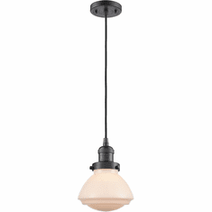 Innovations 201C-OB-G321 Franklin Restoration Olean Oil Rubbed Bronze LED Mini Pendant Light