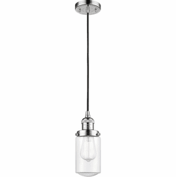Innovations 201C-PC-G312 Franklin Restoration Dover Polished Chrome LED Mini Pendant Light Fixture