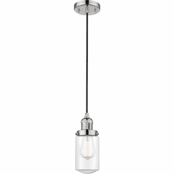Innovations 201C-PN-G312 Franklin Restoration Dover Polished Nickel LED Mini Pendant Lamp