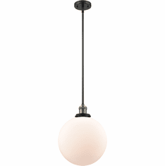 Innovations 201S-G201-12 Franklin Restoration Beacon Contemporary LED 12" Lighting Pendant