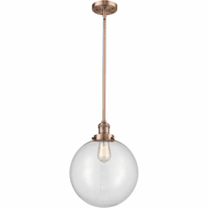 Innovations 201S-G202-12 Franklin Restoration Beacon Contemporary LED 12" Pendant Lamp