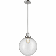 Innovations 201S-G204-12 Franklin Restoration Beacon Contemporary LED 12" Hanging Pendant Lighting