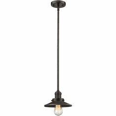 Innovations 201S-OB-M5 Railroad Modern Oil Rubbed Bronze Mini Pendant Lamp
