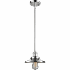 Innovations 201S-PC-M7 Railroad Contemporary Polished Chrome Mini Hanging Lamp