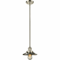 Innovations 201S-PN-M1 Railroad Modern Polished Nickel Mini Hanging Light