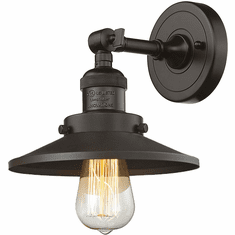 Innovations 203-OB-M5 Railroad Modern Oil Rubbed Bronze Light Sconce